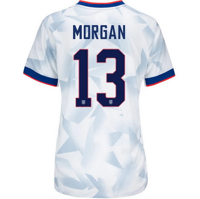 USA 2025 Alex Morgan Home Women's Soccer Jersey