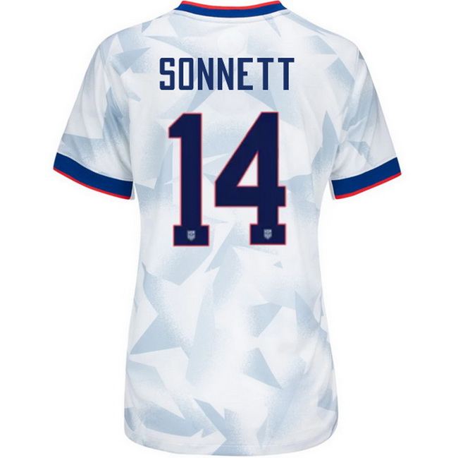 USA 2025 Emily Sonnett Home Women's Soccer Jersey