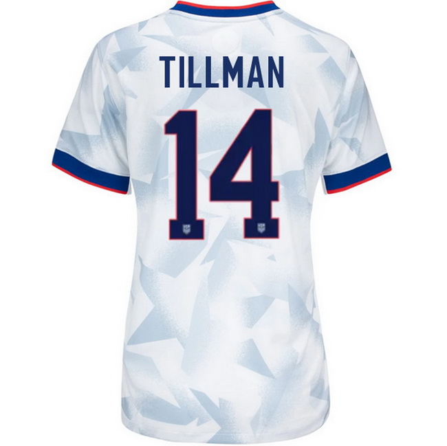 USA 2025 Timmy Tillman Home Women's Soccer Jersey