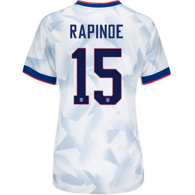 USA 2025 Megan Rapinoe Home Women's Soccer Jersey