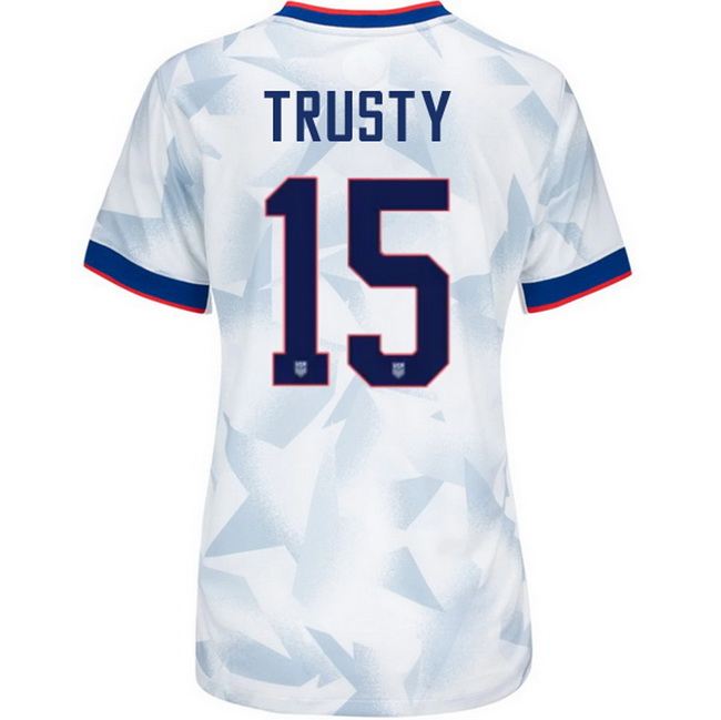 USA 2025 Auston Trusty Home Women's Soccer Jersey