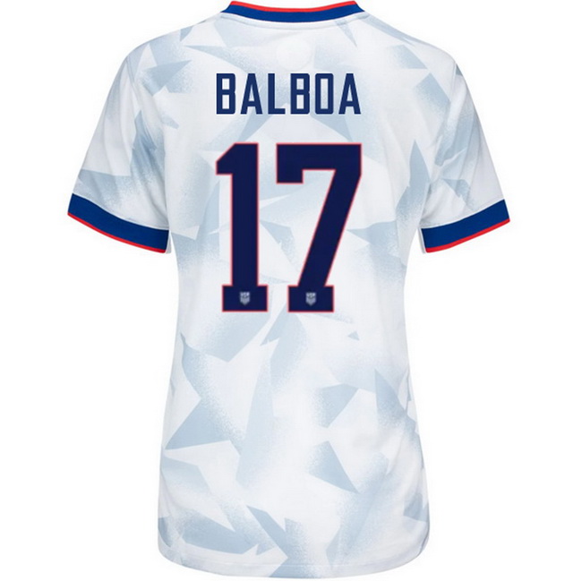 USA 2025 Marcelo Balboa Home Women's Soccer Jersey