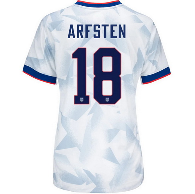 USA 2025 Max Arfsten Home Women's Soccer Jersey