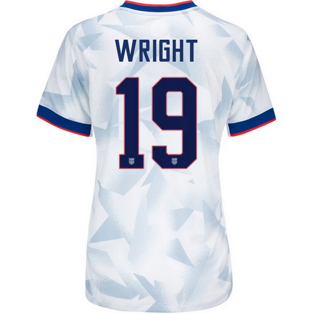 USA 2025 Haji Wright Home Women's Soccer Jersey