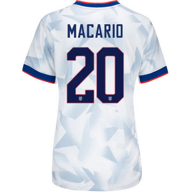 USA 2025 Catarina Macario Home Women's Soccer Jersey