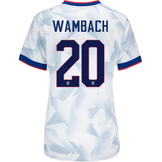USA 2025 Abby Wambach Home Women's Soccer Jersey