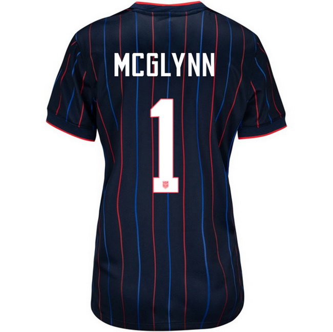 USA 2025 Mandy McGlynn Away Women's Soccer Jersey