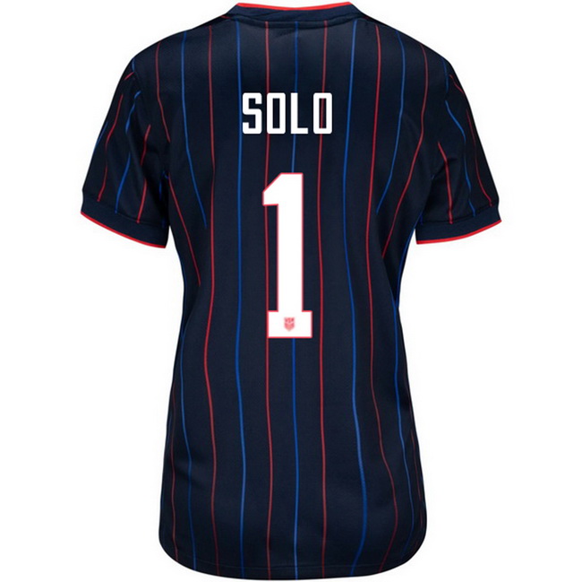 USA 2025 Hope Solo Away Women's Soccer Jersey