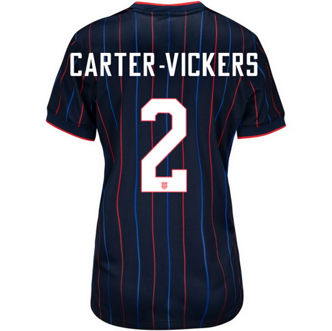 USA 2025 Cameron Carter-Vickers Away Women's Soccer Jersey
