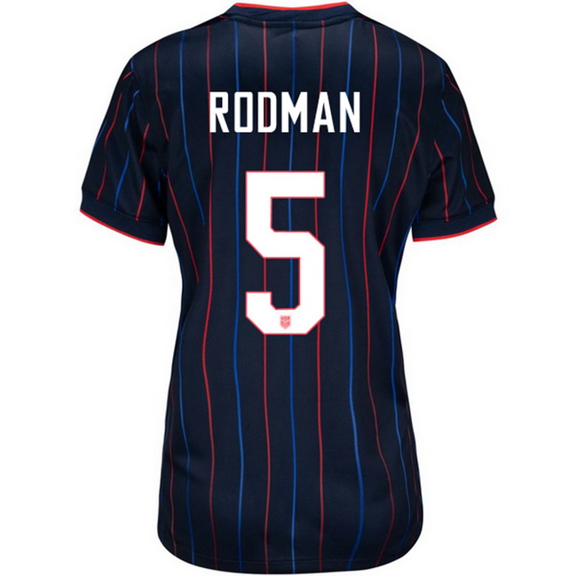 USA 2025 Trinity Rodman Away Women's Soccer Jersey