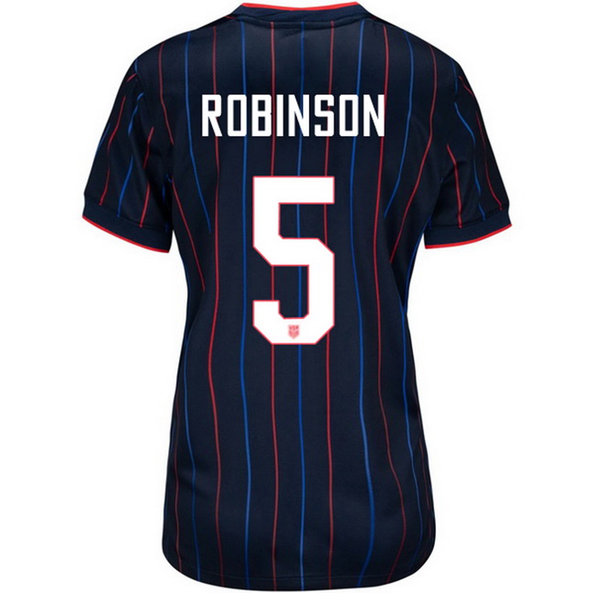USA 2025 Antonee Robinson Away Women's Soccer Jersey