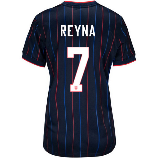 USA 2025 Gio Reyna Away Women's Soccer Jersey