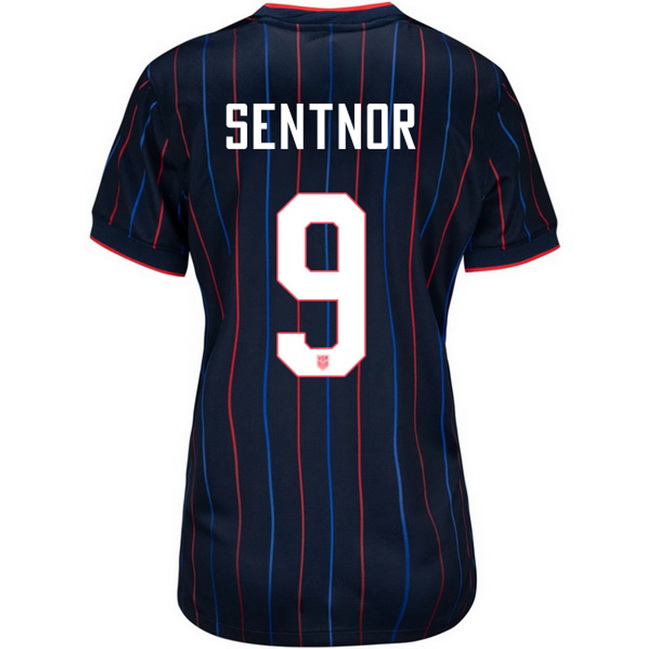 USA 2025 Ally Sentnor Away Women's Soccer Jersey