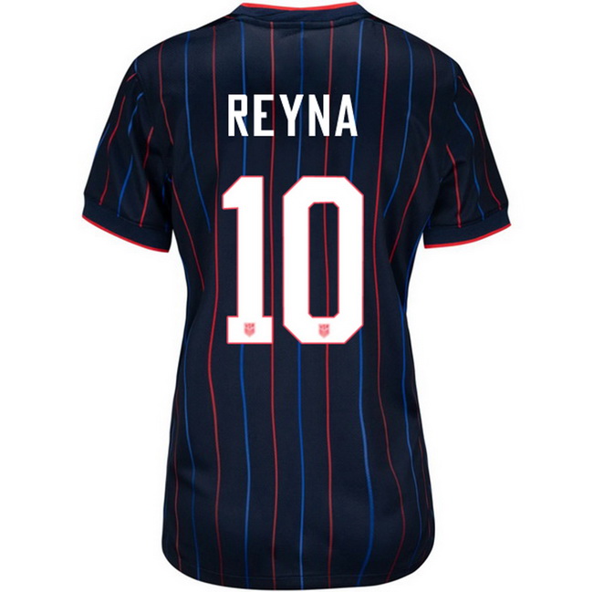 USA 2025 Claudio Reyna Away Women's Soccer Jersey