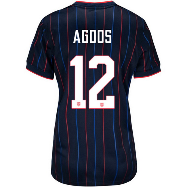 USA 2025 Jeff Agoos Away Women's Soccer Jersey