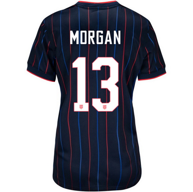 USA 2025 Alex Morgan Away Women's Soccer Jersey