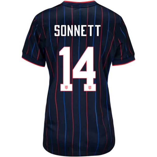 USA 2025 Emily Sonnett Away Women's Soccer Jersey