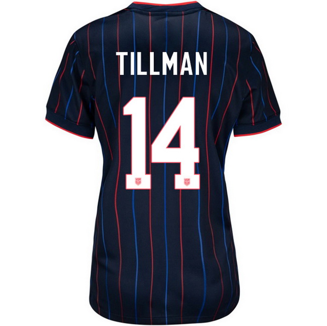 USA 2025 Timmy Tillman Away Women's Soccer Jersey
