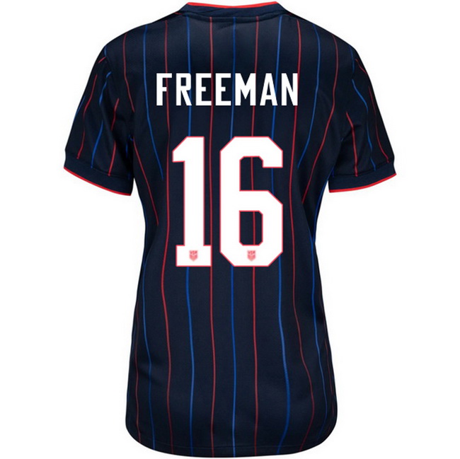 USA 2025 Alex Freeman Away Women's Soccer Jersey