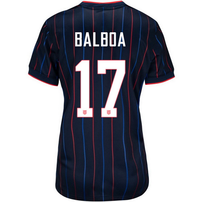 USA 2025 Marcelo Balboa Away Women's Soccer Jersey