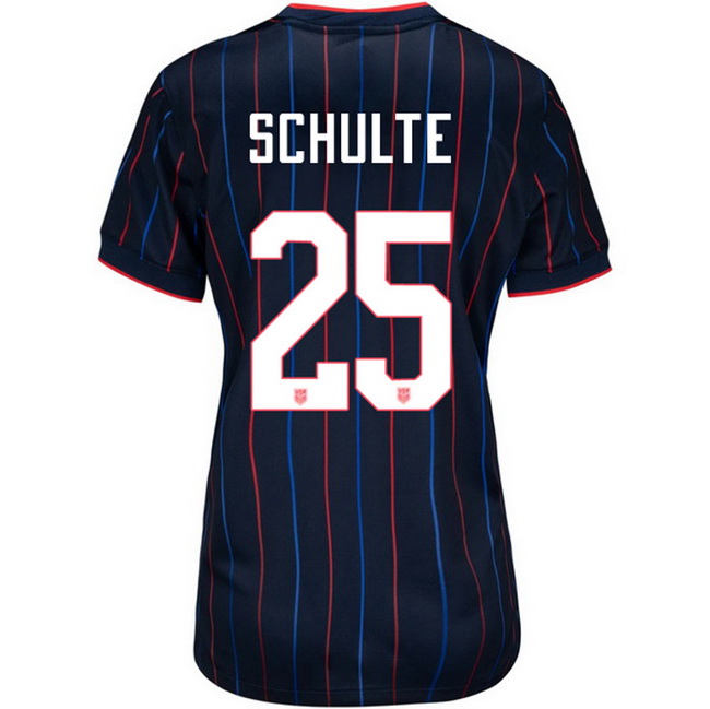 USA 2025 Patrick Schulte Away Women's Soccer Jersey