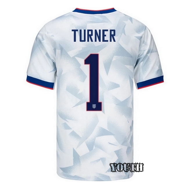 USA 2025 Matt Turner Home Youth Soccer Jersey