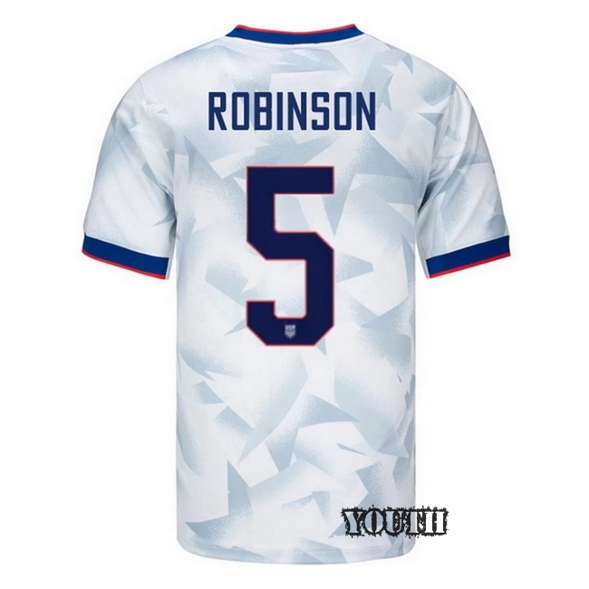 USA 2025 Antonee Robinson Home Youth Soccer Jersey