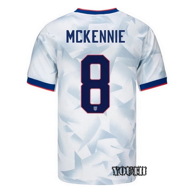 USA 2025 Weston McKennie Home Youth Soccer Jersey