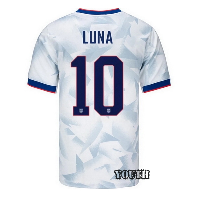 USA 2025 Diego Luna Home Youth Soccer Jersey