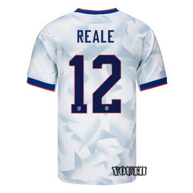 USA 2025 Lilly Reale Home Youth Soccer Jersey