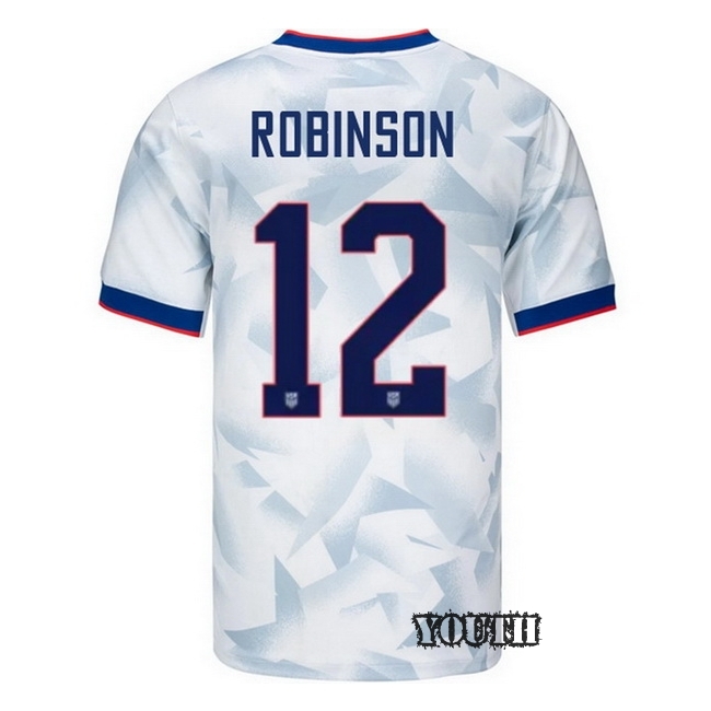 USA 2025 Miles Robinson Home Youth Soccer Jersey