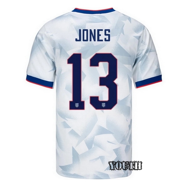 USA 2025 Cobi Jones Home Youth Soccer Jersey