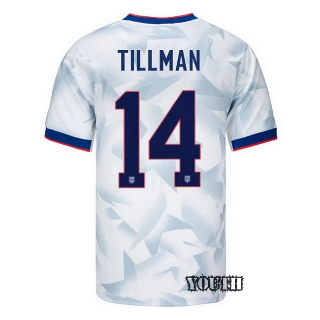 USA 2025 Timmy Tillman Home Youth Soccer Jersey