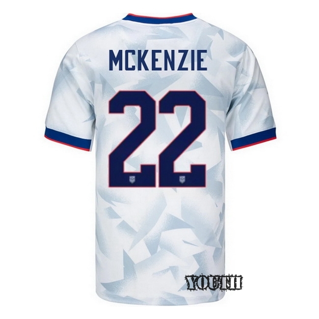USA 2025 Mark McKenzie Home Youth Soccer Jersey