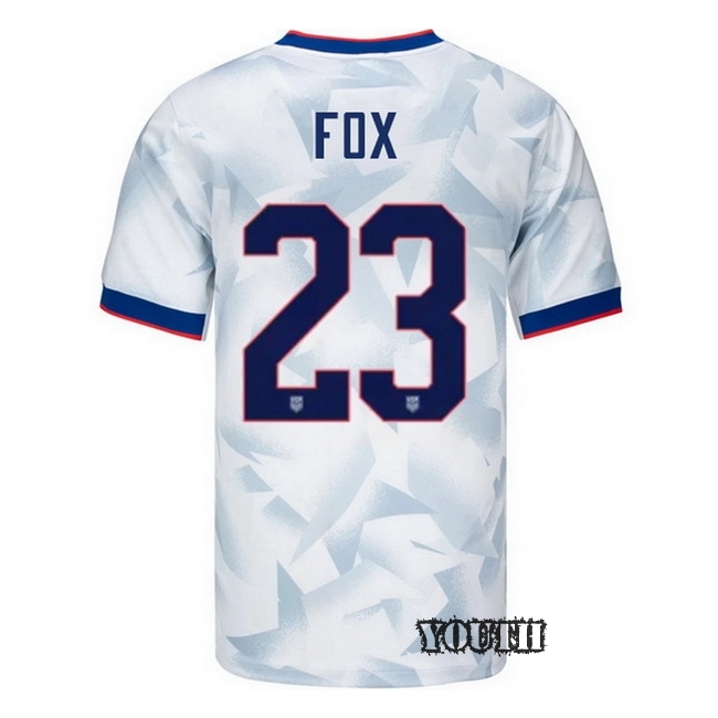 USA 2025 Emily Fox Home Youth Soccer Jersey