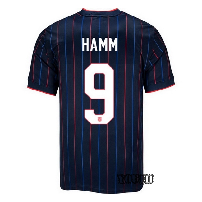 USA 2025 Mia Hamm Away Youth Soccer Jersey