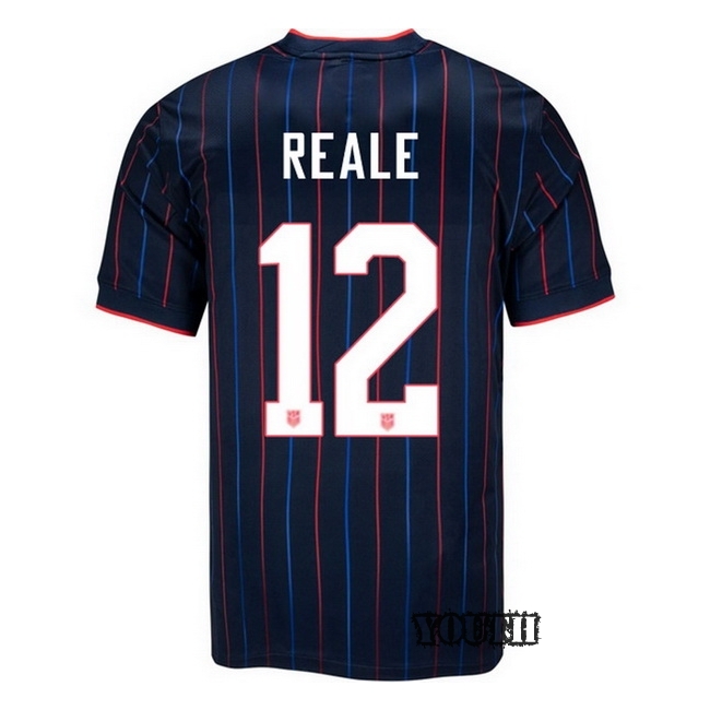 USA 2025 Lilly Reale Away Youth Soccer Jersey