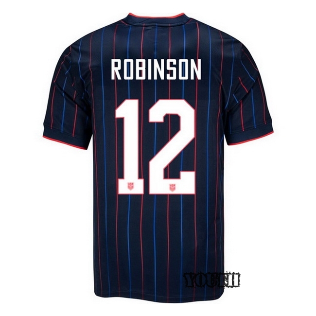USA 2025 Miles Robinson Away Youth Soccer Jersey