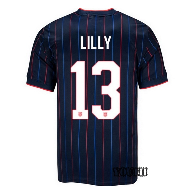 USA 2025 Kristine Lilly Away Youth Soccer Jersey