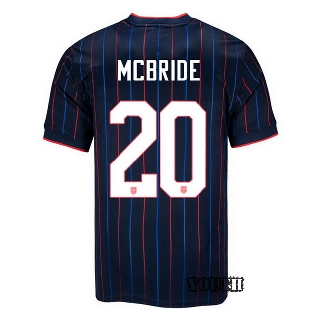 USA 2025 Brian McBride Away Youth Soccer Jersey
