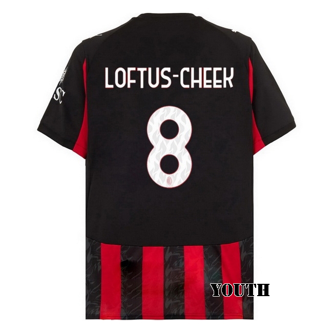 2025/26 Ruben Loftus-Cheek #8 Home Youth Soccer Jersey