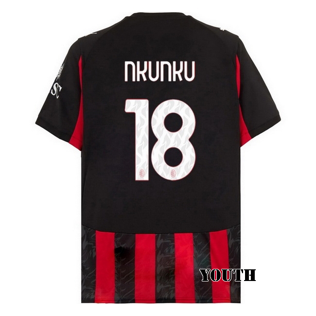 2025/26 Christopher Nkunku #18 Home Youth Soccer Jersey