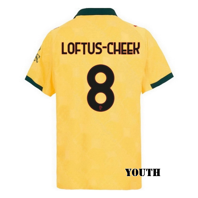 2025/26 Ruben Loftus-Cheek #8 Third Youth Soccer Jersey