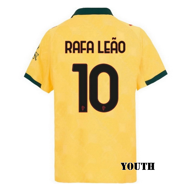 2025/26 Rafael Leao #10 Third Youth Soccer Jersey