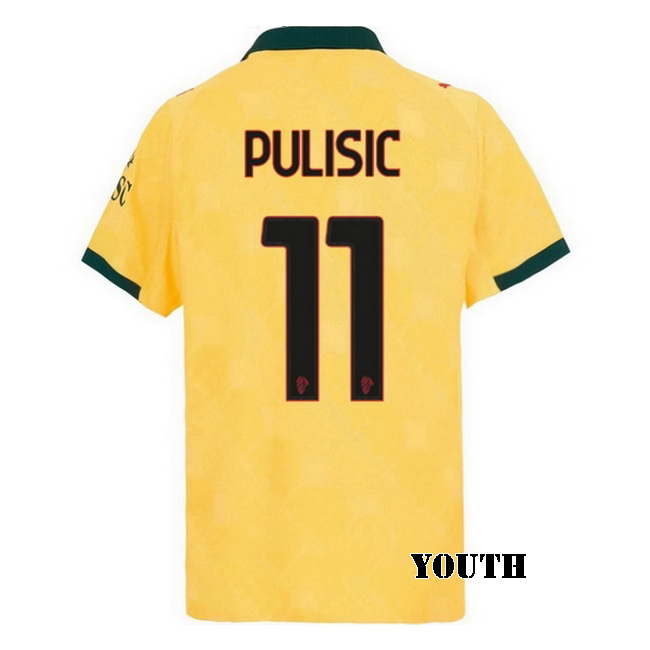 2025/26 Christian Pulisic #11 Third Youth Soccer Jersey