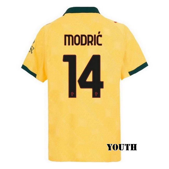 2025/26 Luka Modric #14 Third Youth Soccer Jersey