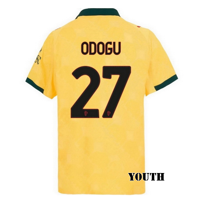 2025/26 David Odogu #27 Third Youth Soccer Jersey