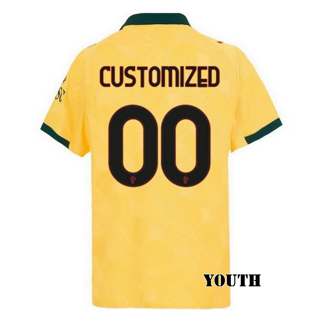 2025/26 Customized Y #00 Third Youth Soccer Jersey