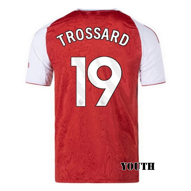 2025/26 Leandro Trossard #19 Home Youth Soccer Jersey