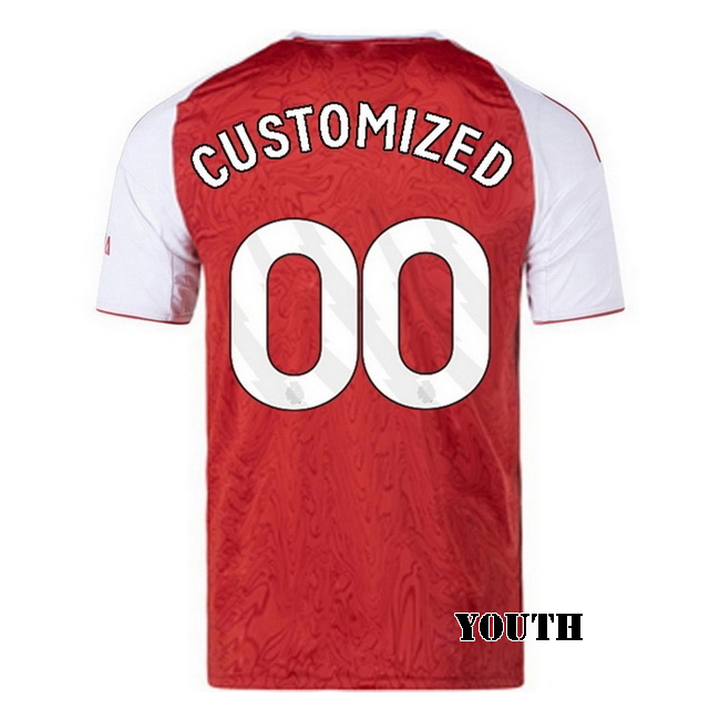 2025/26 Customized P #00 Home Youth Soccer Jersey
